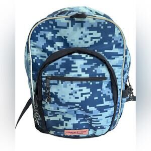 Vineyard Vines Martha's Vineyard collection Padded Tech Backpack Digital blue